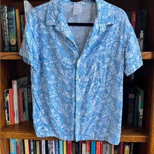 Disney Castaway Cay Blue Youth Shirt